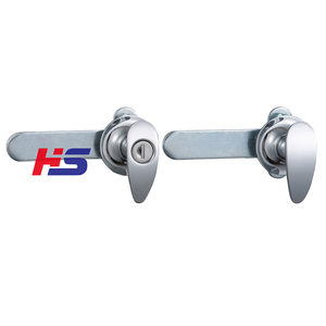 恒盛A19锌合金工业金属电气柜拉手锁带钥匙 - Product Image 1