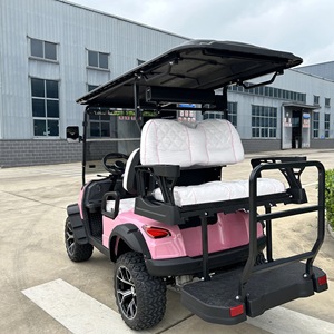 Voiturette de golf électrique de luxe tout-terrain 4 places Rainbow 48V 4kW à vendre, autonomie 100 km, batterie lithium, pour usage commercial - Product Image 3