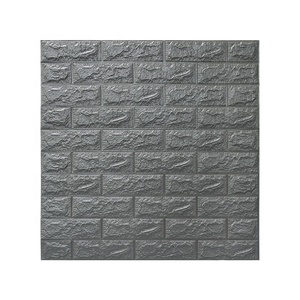 Adhesivo de <span class=keywords><strong>pared</strong></span> de piedra de espuma de diferentes colores de ladrillo, papel tapiz 3D, pegatinas de <span class=keywords><strong>pared</strong></span> para salón de belleza - Product Image 4