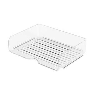 1 pezzo di supporto per organizzatore Desktop impilabile trasparente e vassoio di carta per la conservazione <span class=keywords><strong>da</strong></span> <span class=keywords><strong>scrivania</strong></span> - Product Image 6