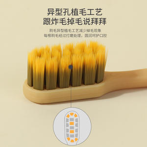 Cepillos de Dientes para Adultos de Venta Caliente con Cerdas Suaves y Extra Duras, Artículo Doméstico de Alta Calidad, Personalizable de Fábrica, Disponible al por Mayor - Product Image 4