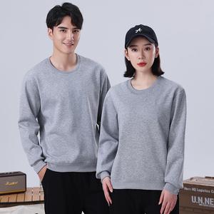 Abbigliamento sportivo Casual-stile alla moda tinta unita-Pullover girocollo di cotone di base <span class=keywords><strong>senza</strong></span> <span class=keywords><strong>cappuccio</strong></span> - Product Image 5