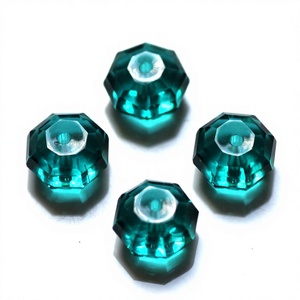 Lot <span class=keywords><strong>de</strong></span> 50 perles plates en verre <span class=keywords><strong>cristal</strong></span> autrichien, forme irrégulière, pour la fabrication <span class=keywords><strong>de</strong></span> bijoux DIY faits à la main - Product Image 5