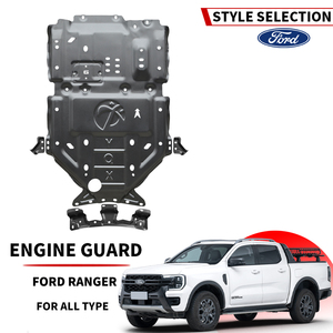 Placa Protectora <span class=keywords><strong>de</strong></span> Chasis Cubre Cárter para Motor, Protector <span class=keywords><strong>de</strong></span> Salpicaduras para Ford Ranger T6 T7 T8 T9 Wildtrak Raptor F-150 F150 - Product Image 2