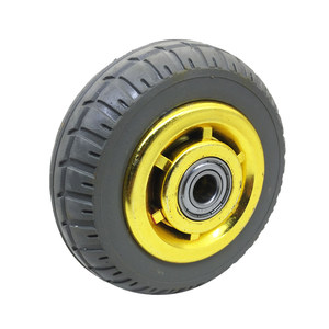 Ruote in Gomma Piena Antiurto per Carrelli e Trolley, Direttamente dalla Fabbrica, 4/5/6/8 Pollici, per Carichi Pesanti - Product Image 4