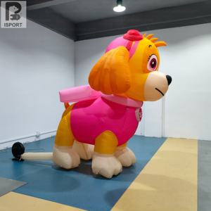 3m 높이의 팽창식 포우 마스코트 패트롤 인형 캐릭터 만화 마샬 강아지 마스코트 의상 (성인용) - Product Image 4