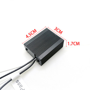 Lorida电阻器解码器汽车发光二极管前照灯解码器H1 H7 H11 9005 H4前照灯电流稳定器 - Product Image 4