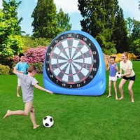 Cible de football gonflable en PVC pour événements sportifs et parcs d'attractions en plein air – Jeu de tir amusant