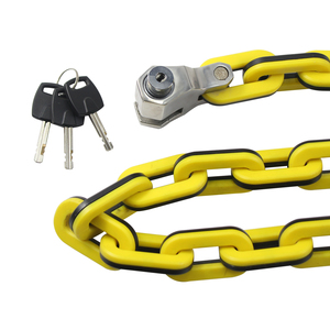 Système <span class=keywords><strong>de</strong></span> verrouillage antivol haut <span class=keywords><strong>de</strong></span> gamme avec chaîne <span class=keywords><strong>de</strong></span> 1000 mm <span class=keywords><strong>de</strong></span> longueur et sacoche étanche pour vélos électriques et trottinettes - Product Image 6