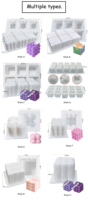 Nouveau produit Nouveau matériel vide moule pour bougies en silicone 3d moule pour bougie