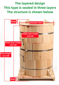 Equipo de apicultura de madera, caja de <span class=keywords><strong>colmena</strong></span> para abejas, casa de hotel, <span class=keywords><strong>colmena</strong></span> de flores, barril langstroth, otros animales - Product Image 4