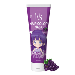 Il balsamo profondo con tintura Semi-permanente per <span class=keywords><strong>capelli</strong></span> Color arancio agrumi IVS migliora e approfondisce la <span class=keywords><strong>maschera</strong></span> per <span class=keywords><strong>capelli</strong></span> naturale o trattata con colori - Product Image 3