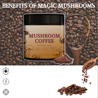 Poudre d'extrait de café aux champignons sains, marque privée OEM, café aux champignons UE