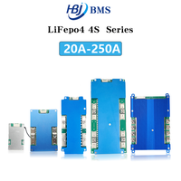 BMS de haute qualité 4S 12V 20A 25A 30A 40A 50A 60A 80A 100A 125A 150A 180A 200A 250A avec équilibrage actif, directement de l'usine
