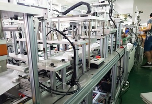 Hoạt Động Tự Động N95mask <span class=keywords><strong>Making</strong></span> <span class=keywords><strong>Machine</strong></span> Tự Động, <span class=keywords><strong>Cup</strong></span> Shape <span class=keywords><strong>Mask</strong></span> <span class=keywords><strong>Making</strong></span> <span class=keywords><strong>Machine</strong></span>, Earloop Mặt Nạ Máy - Product Image 6