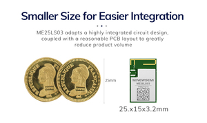 ME25LS03 SX1262 nRF54L15 Langstrecken-<span class=keywords><strong>LoRa</strong></span>-Modul USB UART TXCO LoRaWan BLE 6.0 Dual-Core 868/915 MHz Drahtlose <span class=keywords><strong>Module</strong></span> - Product Image 6
