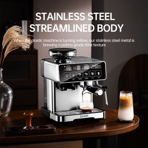 Machine à expresso semi-automatique portable professionnelle 20 bars pour la maison, café en grains, cappuccino, expresso, utilisation en extérieur - Product Image 2