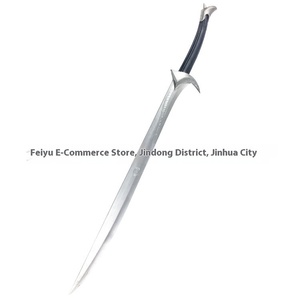 Le Seigneur des Anneaux <span class=keywords><strong>Hobbit</strong></span> Épée-Bête Morsure Solin Elfe Roi Cos Arme Modèle 99cm Plastique Mousse Durable pour Cosplay - Product Image 3
