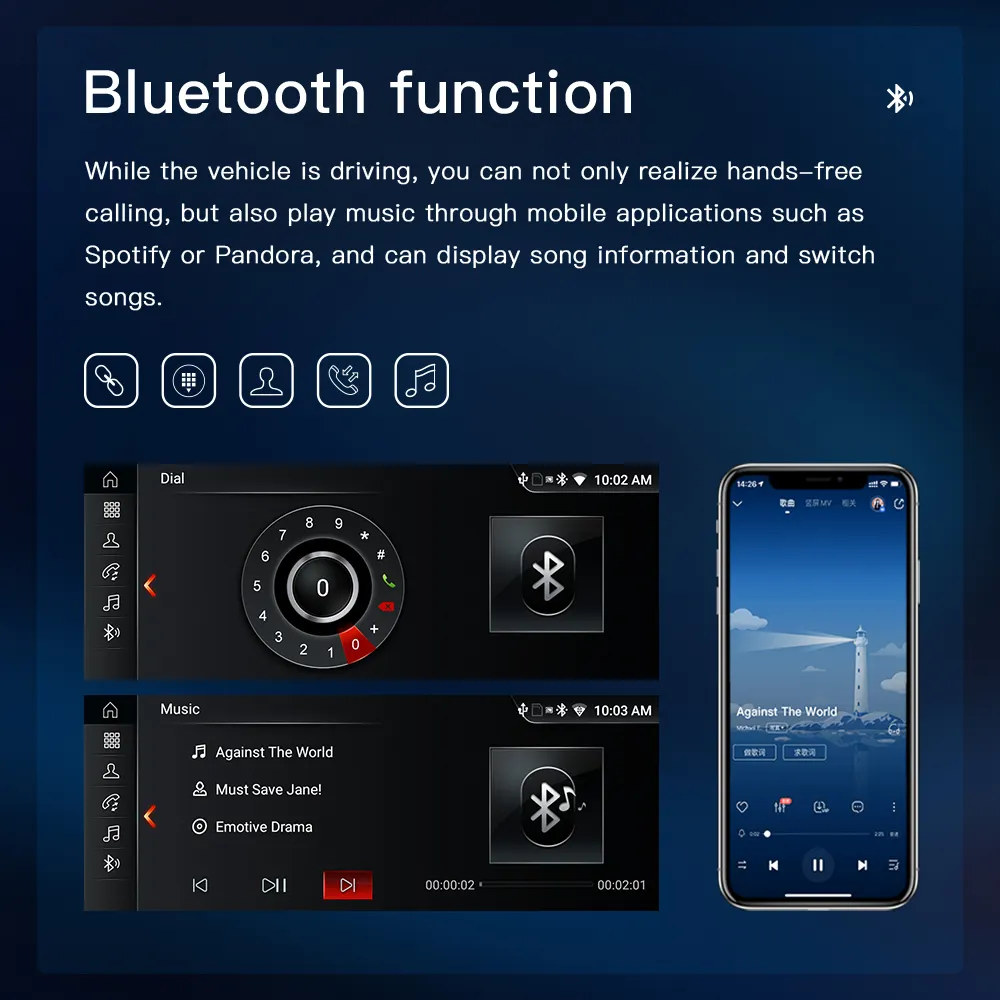 8.8" Screen Auto Radio Android 11 Car Multimedia Player For BMW 3 Series E90 E91 5 Series E60 E60 E61 E63 E64 Original CI System