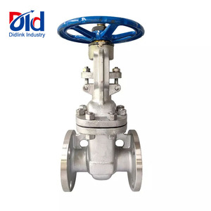 L'écluse d'acier inoxydable a bridé l'opération résiliente rigide de volant de garnitures - Product Image 1