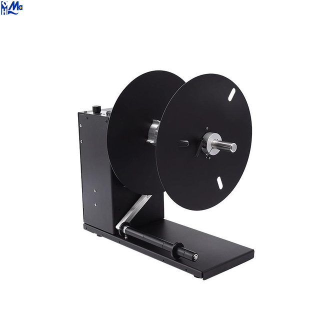 Hotsale Label Roll Rewinder for Barcode Printer Automatic Label Rewinder Roll Labels Tags Sticks Rewind Machine