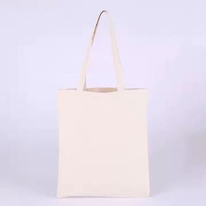 Bolsa de Compras Portátil de Lona con Diseño Personalizado, Logotipo Personalizado, Bolsa de Lona Reutilizable para Mujer - Product Image 3