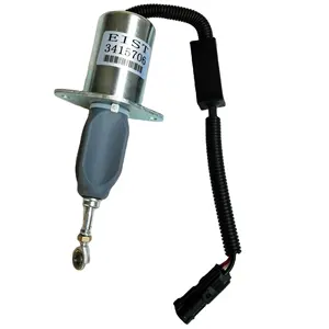 Máy phát điện động cơ diesel dừng solenoid 3935432 nhiên liệu shut-off solenoid valve