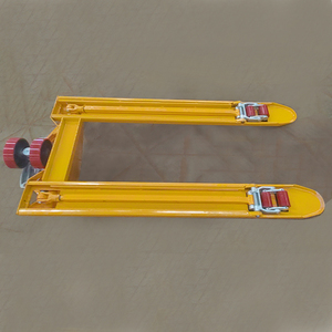 המפעל הסיטונאי סופר נמוך משאית בגובה 65 מ "מ גובה קפיצי מזלג להרים ידיים מזרן יד משאית - Product Image 4