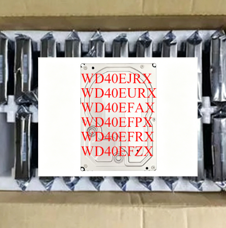 4TB 3.5 Inch SATA Internal Hard Drive WD40EJRX WD40EURX WD40EFAX WD40EFPX WD40EFRX WD40EFZX HDD for Desktop NAS Storage