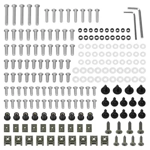 NiceCNC Motorcycle Sportbike Windscreen Fairing Bolts Fastener Clips Screws Kit