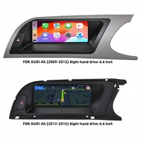 Radio para Auto con GPS Integrado de 8.8 Pulgadas, Sistema Dual Android, CarPlay Inalámbrico, DSP, para Audi A5/A4 B8 2009-2016, con Tarjeta SD de 1 Año