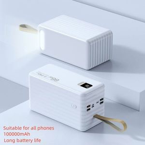 Estación de Energía Portátil de Alta Capacidad de 100000 mAh con Carga Rápida PD22.5W, 4 Puertos USB, Material de PVC - Product Image 3