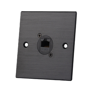 Boîtier mural multimédia 86, module simple de type D, <span class=keywords><strong>prise</strong></span> <span class=keywords><strong>murale</strong></span> CAT5e CAT6 <span class=keywords><strong>RJ45</strong></span> HDMI VGA Audio Vidéo - Product Image 2