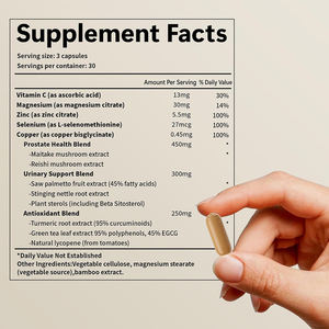 Cápsulas de Marca Privada de Alta Calidad, Suplemento Antioxidante, Apoyo para la Salud de la Próstata, Cápsulas para un Mejor Sueño - Product Image 2