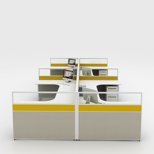 Tùy chỉnh kim loại văn phòng <span class=keywords><strong>Workstation</strong></span> - 6 chỗ ngồi văn phòng cubicle <span class=keywords><strong>Workstation</strong></span> cho văn phòng - Product Image 4
