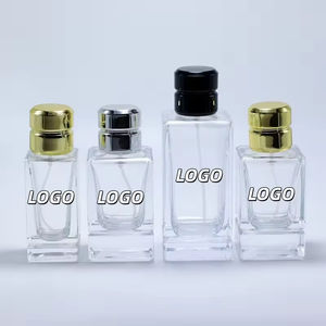 Botellas de Perfume de Lujo de 100 ml, Botellas de Perfume Vacías al por Mayor, Botellas de Perfume de Vidrio con Atomizador de 30 ml y 50 ml con Tapas Exclusivas - Product Image 1