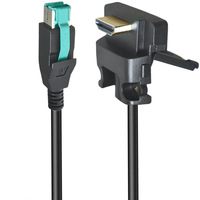 Kabel USB ke HDTV Ingenico 12V Berbahan Tembaga 2 Meter Kompatibel dengan Terminal POS Ingenico CBL296100040