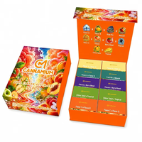 Boîtes rigides jetables personnalisées OEM en gros pour cartouches de stylos, emballage de croustilles gaufrées, tailles 1ml-2g, couleurs et logos personnalisés