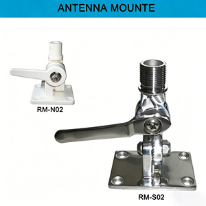 <span class=keywords><strong>Antenne</strong></span> marine VHF <span class=keywords><strong>FM</strong></span> HUAHONG MA-F01 2,4 m avec 9 dBi 6 dBi omnidirectionnelle <span class=keywords><strong>pour</strong></span> <span class=keywords><strong>radio</strong></span> de <span class=keywords><strong>bateau</strong></span> SSB, support inclus - Product Image 3