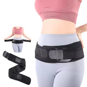 Soporte de cintura de cinturón de algodón de nailon de poliéster de autocalentamiento para fisioterapia con alta calidad - Product Image 1