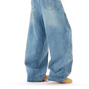 <span class=keywords><strong>Pantalones</strong></span> Sueltos <span class=keywords><strong>de</strong></span> Invierno Estilo Hip Hop con Diseño Multibolsillos, Lavado a la Piedra, Ligeros, <span class=keywords><strong>para</strong></span> Hombre y <span class=keywords><strong>Mujer</strong></span> - Product Image 5