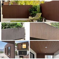 Panneaux muraux extérieurs imperméables ASA avec un design moderne et une garantie de 3 ans pour les applications extérieures de villas et de maisons
