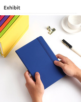 Carnets de notes en cuir pour étudiants a5 Carnets à couverture rigide doublée Fournitures de bureau Carnet pour l'école et l'usage personnel