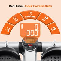 Multifunktionaler Tragbarer Aerobic-Fitness-Stepper für Cardio-Training mit Mini-Twist-Funktion