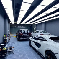 Dalles de sol modernes emboîtables pour garage, grille de drainage modulaire antidérapante texturée et étanche à clipser pour lavage de voitures