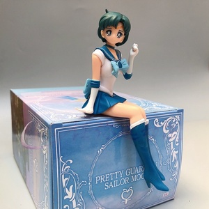 ชุดฟิกเกอร์สะสมเซเลอร์มูน พริตตี้ การ์เดียน ประกอบด้วยตัวละครคลาสสิก 5 ตัวในท่าทางนั่ง สำหรับแฟนอนิเมะและของตกแต่ง - Product Image 3
