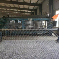100*120mm boîte hexagonale de Gabion fournisseur de treillis métallique tissé grandes boîtes de Gabion de maille pour murs de soutènement remplis de roche