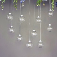 Usine en gros mariage 10 boule pleine de fil de cuivre ampoule lustre mariage événement décoration plafonniers