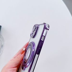 Nouveaux produits étui de téléphone avec anneau béquille pour Charge magnétique sans fil <span class=keywords><strong>iPhone</strong></span> 15 Pro Max <span class=keywords><strong>14</strong></span> 13 12 couverture avec protecteur d'objectif - Product Image 5
