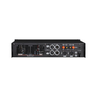 Amplificateur de puissance professionnel à 2 canaux 2x600W en aluminium métallique pur post-scène haute puissance T-600 pour usage domestique